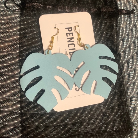 Pencil & Pines Jewelry - Statement Earrings~NWT~tropical, lightweight, handmade